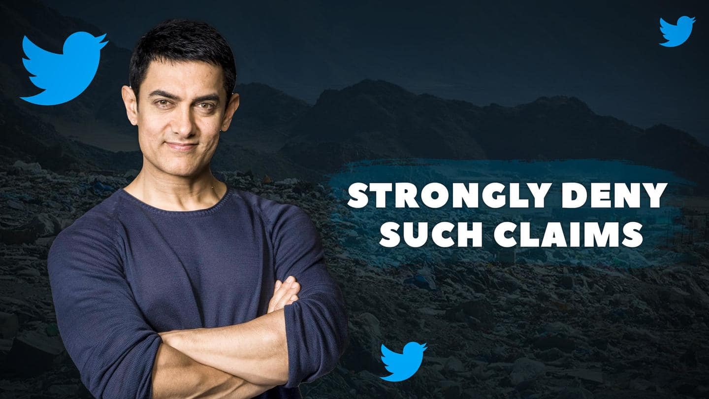 'Didn't litter Ladakh': Aamir Khan clarifies after social media call-out