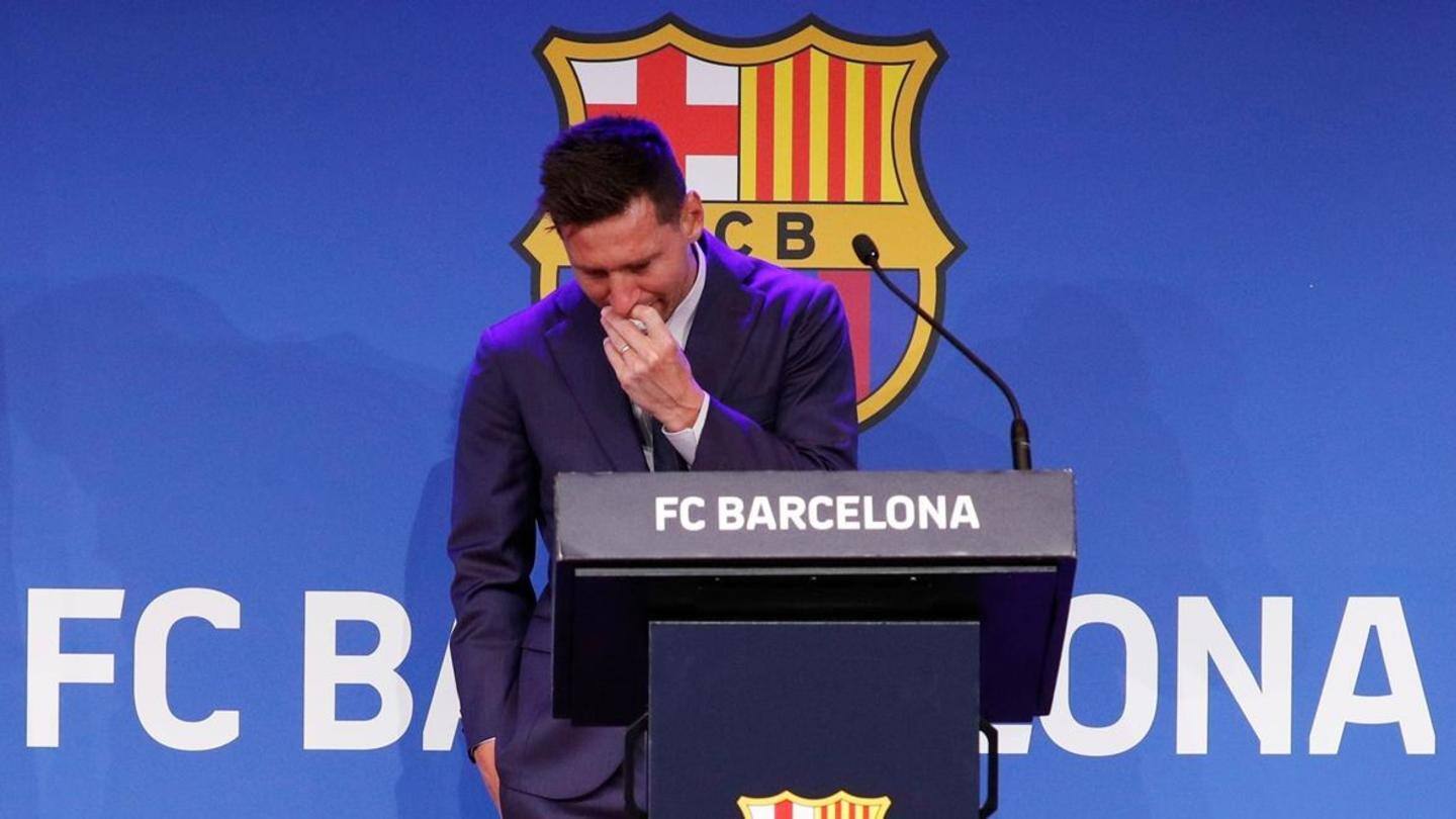 Barcelona: Messi couldn't continue due to financial and structural obstacles Barcelona: Messi couldn't continue due to financial and structural obstacles