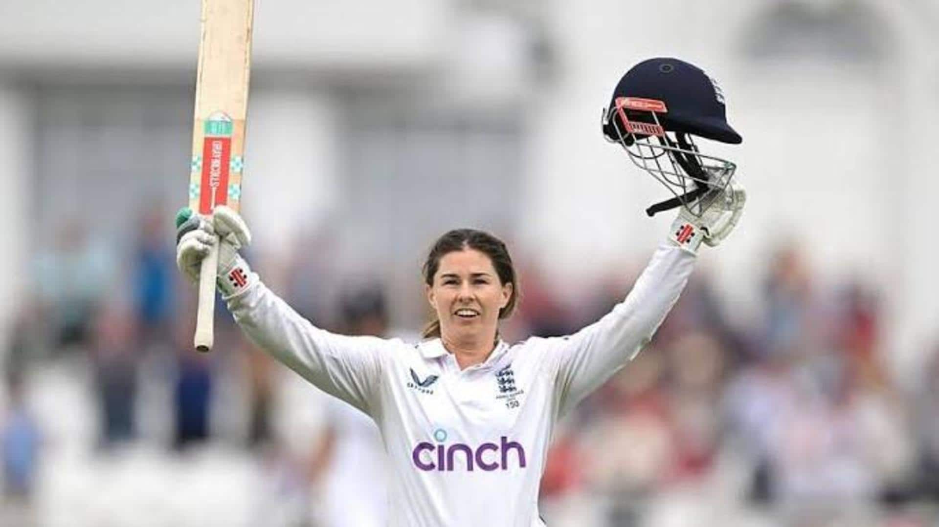 Presenting list of double centurions in Women's Ashes