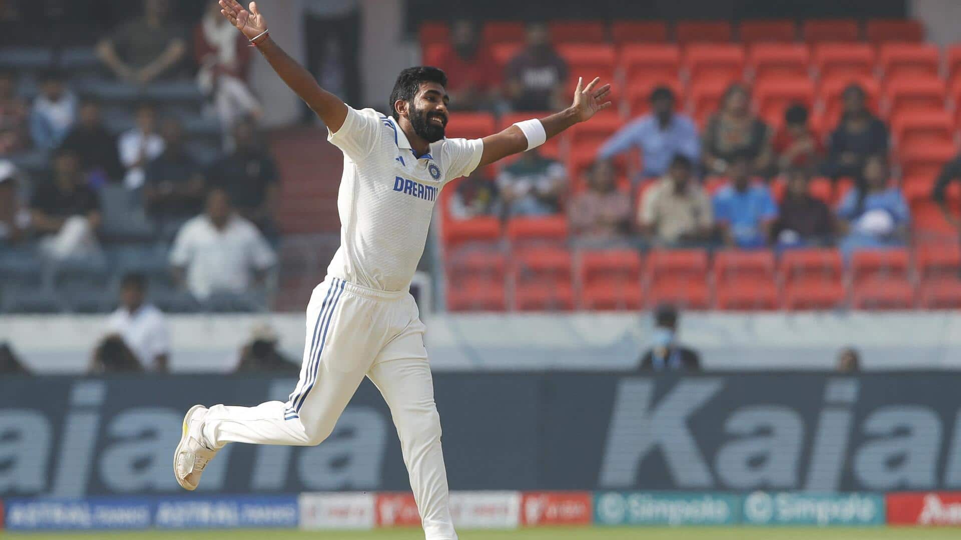 Jasprit Bumrah becomes fastest Indian pacer to 150 Test wickets