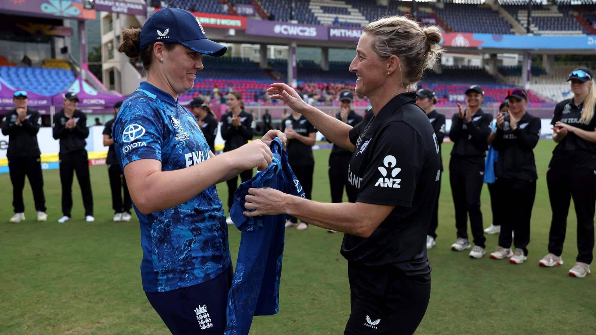England tame NZ in Women's World Cup, seal 2nd spot England tame NZ in Women's World Cup, seal 2nd spot
