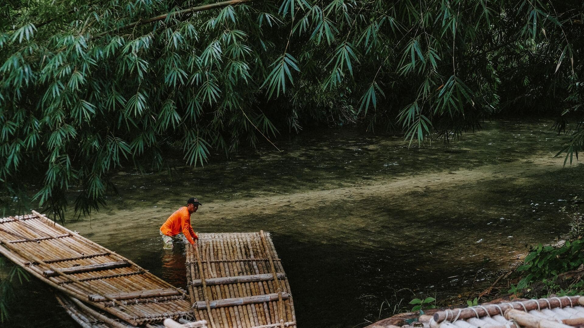 Bamboo rafting: 5 unexpected perks