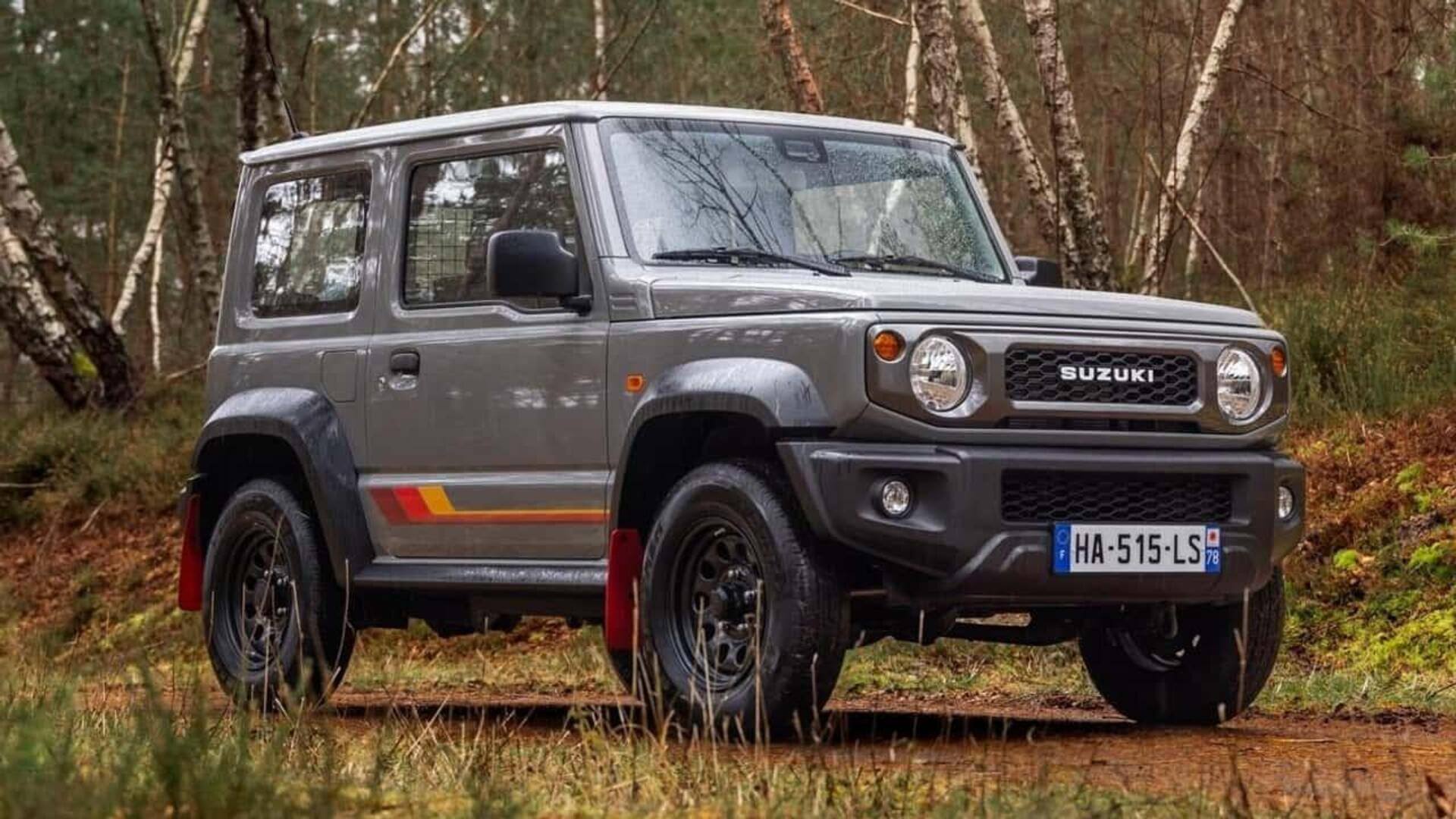 Suzuki's iconic Jimny off-roader gets a limited-edition treatment Suzuki's iconic Jimny off-roader gets a limited-edition treatment