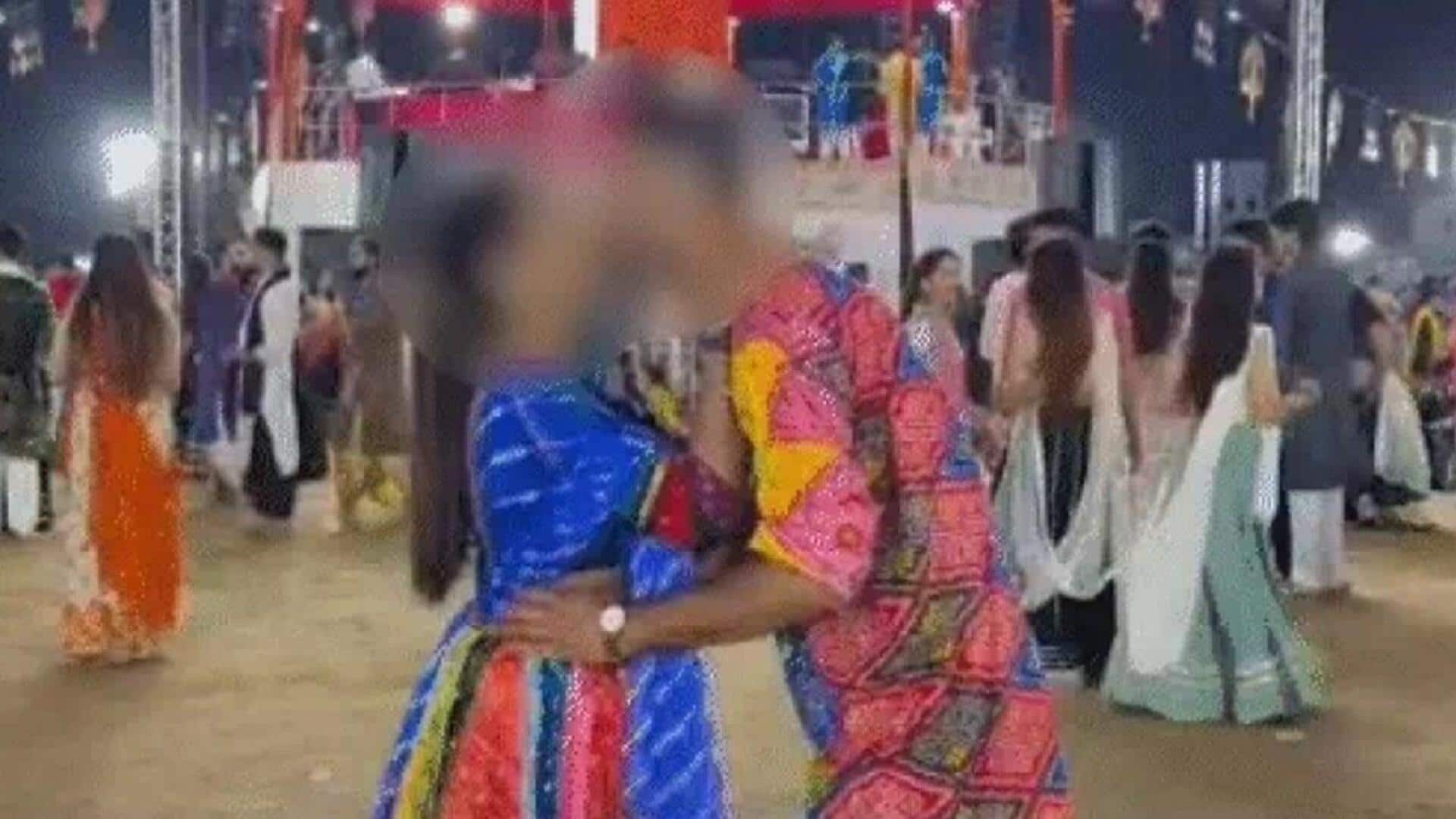 NRI couple apologizes for Garba kiss, leaves India after backlash