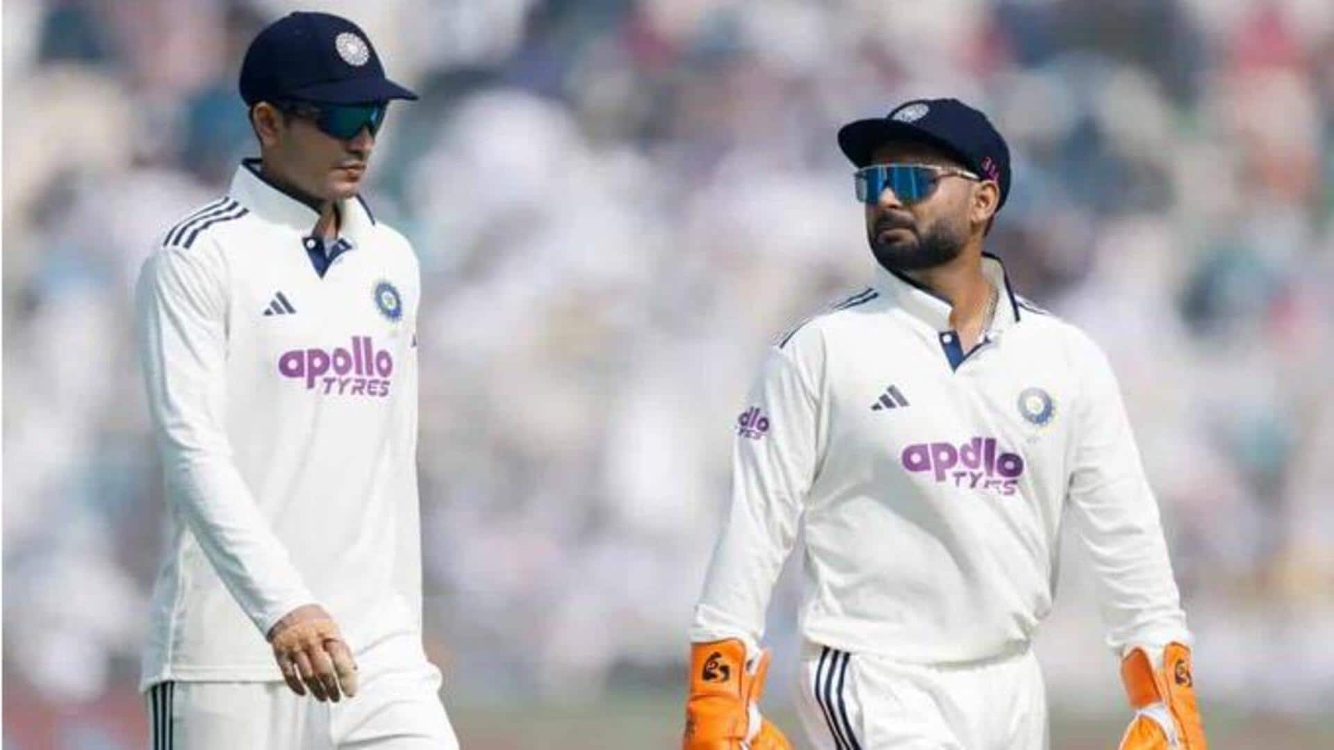 Gill officially out of 2nd SA Test, Pant to lead