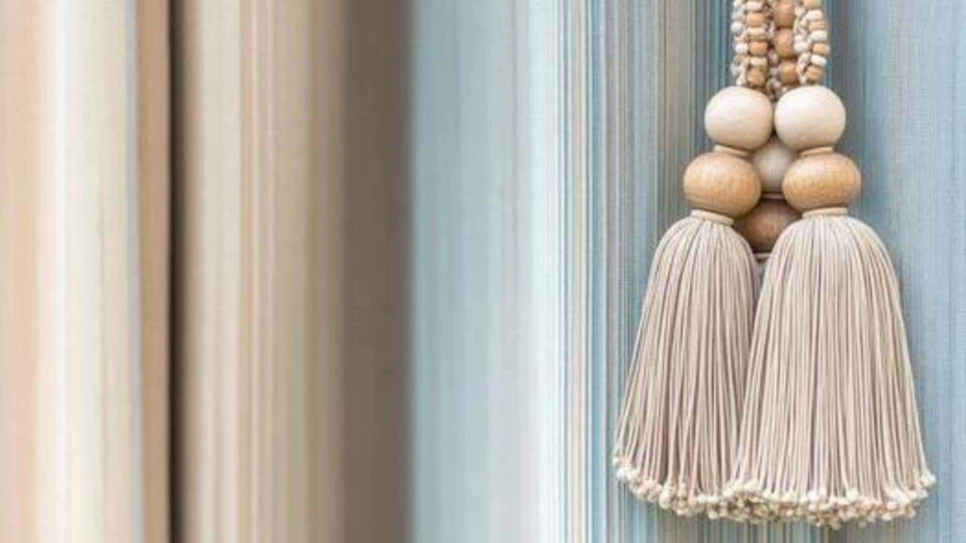Add instant charm to your decor with tassels 