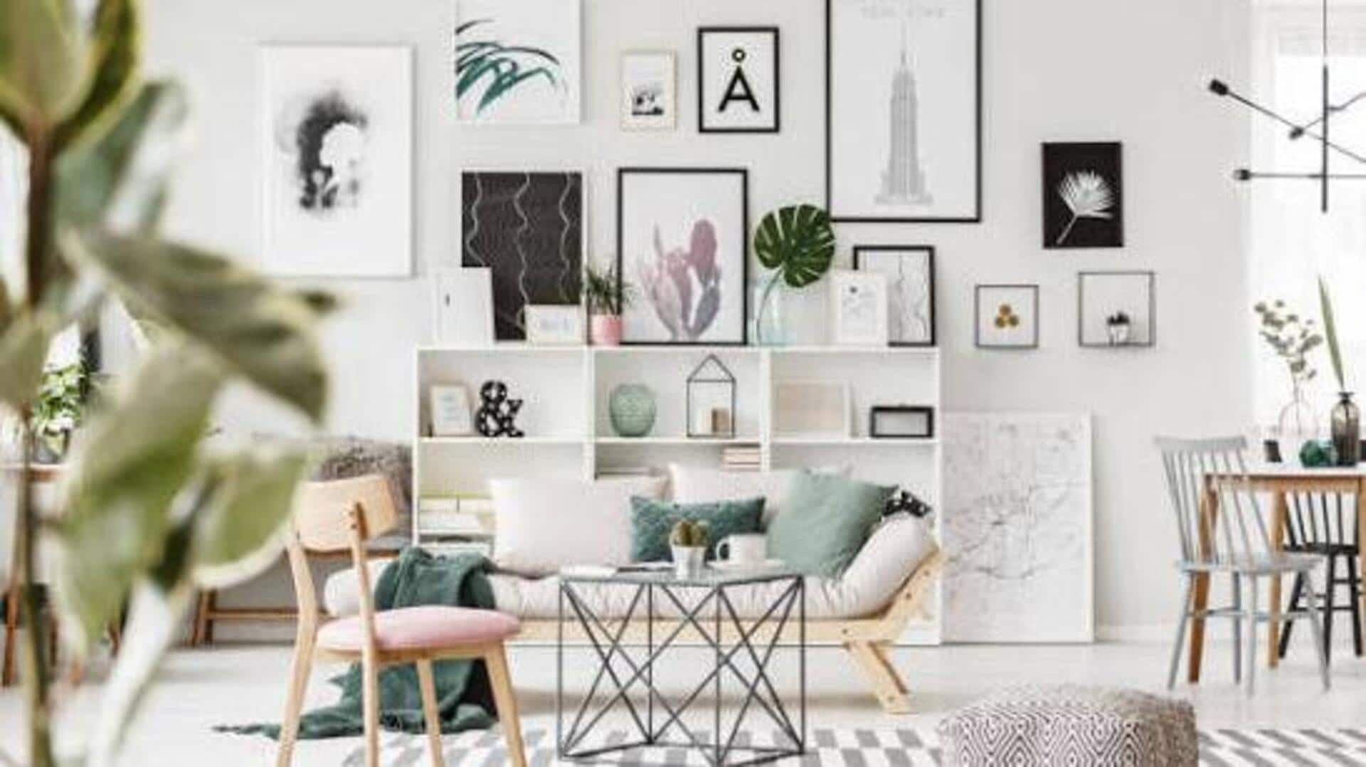 How to make wall art with eucalyptus leaves