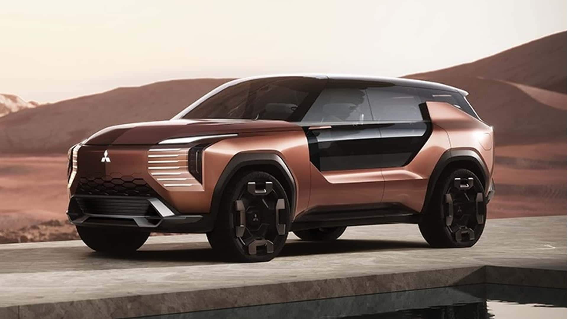 Mitsubishi's Elevance concept SUV boasts quad-motor hybrid power Mitsubishi's Elevance concept SUV boasts quad-motor hybrid power