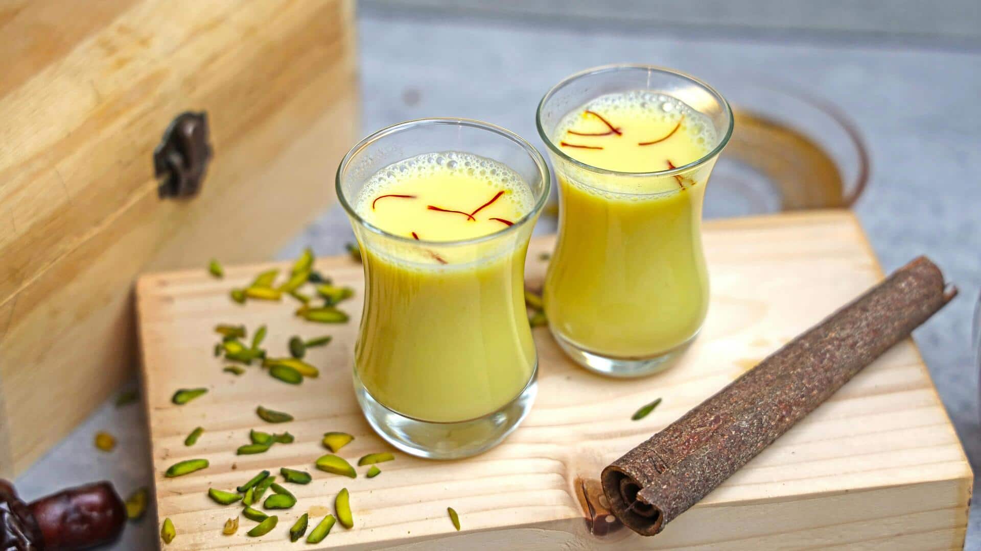 Boost wellness with this simple turmeric milk recipe