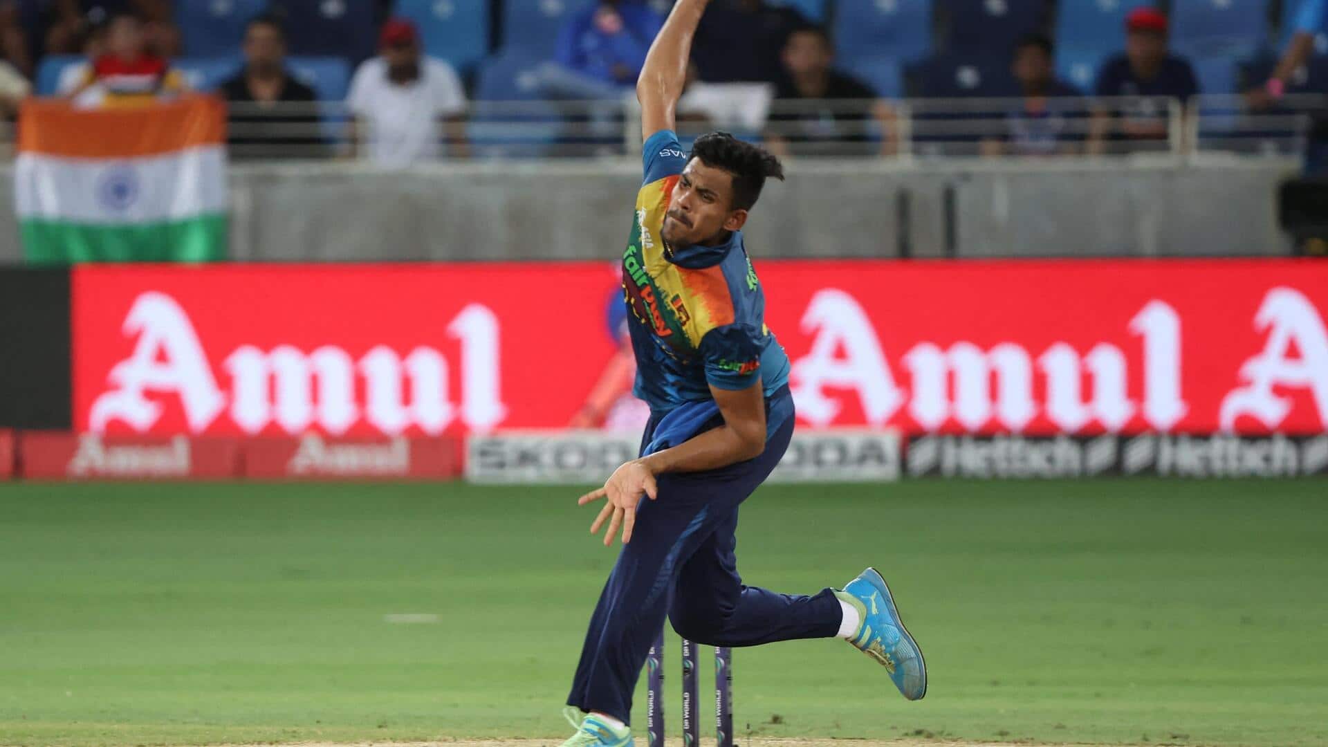 T20 WC 2026: Maheesh Theekshana's three-fer helps SL beat Ireland