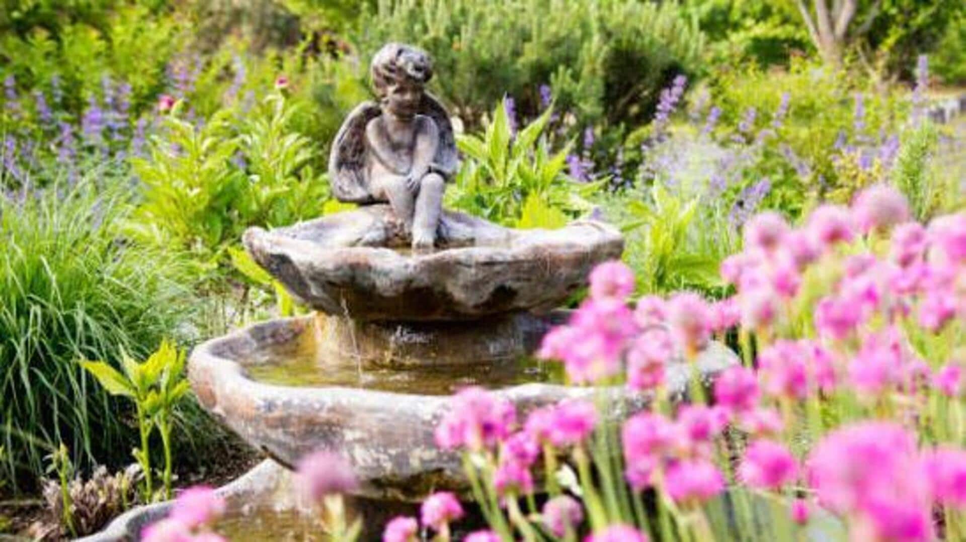 How to decorate your garden with sculptures