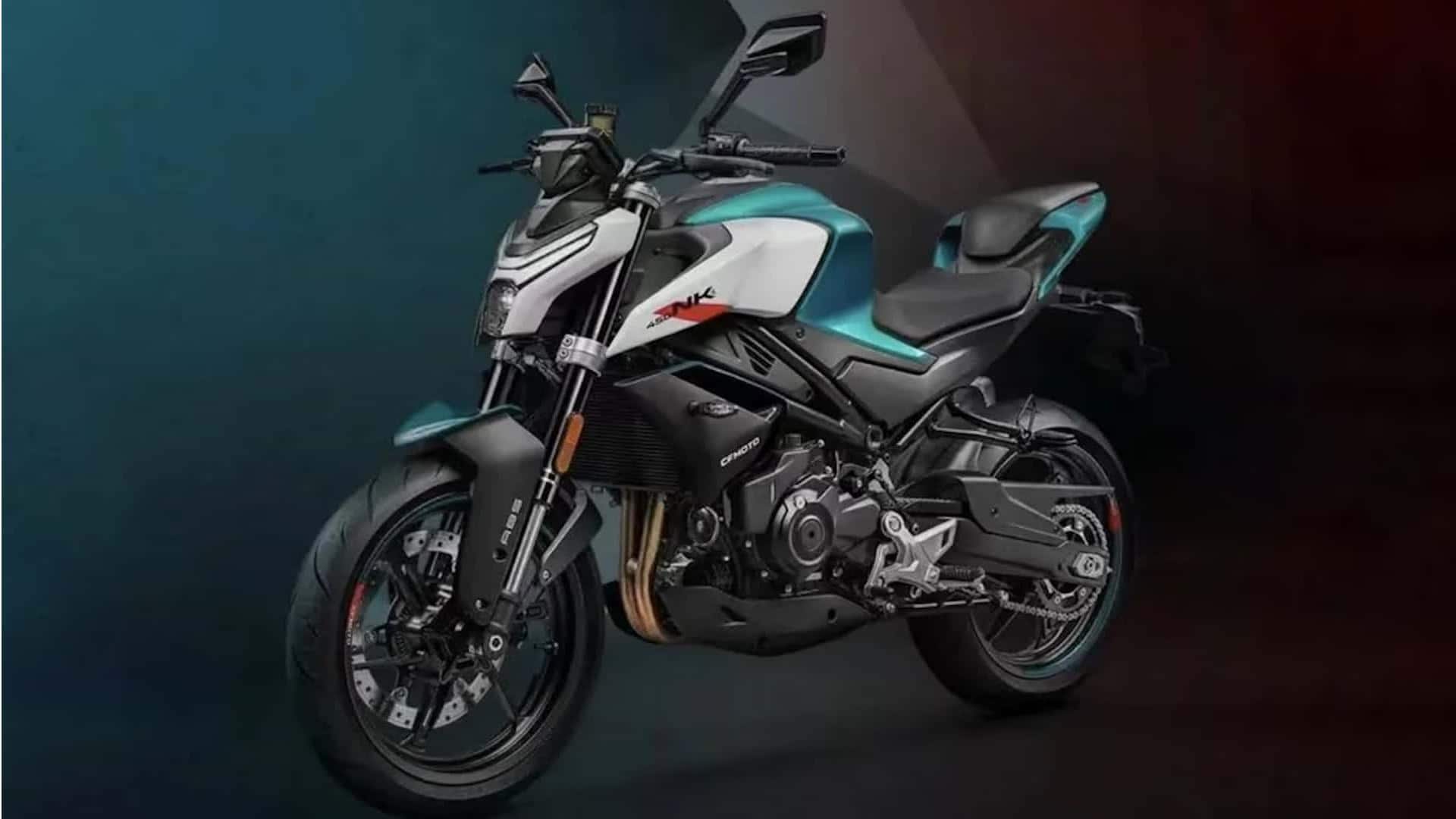 2024 CFMoto 450NK goes official Check features