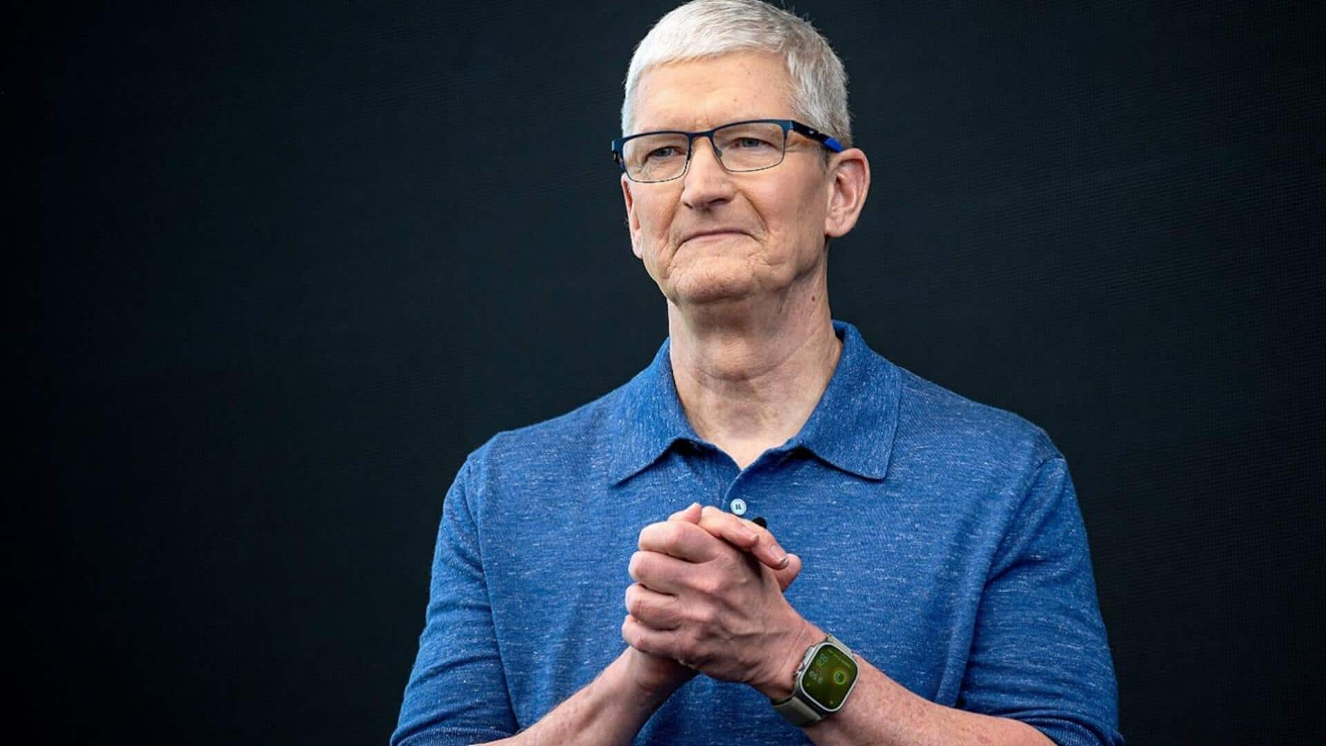 Tim Cook reveals how Apple Watch saved his father's life