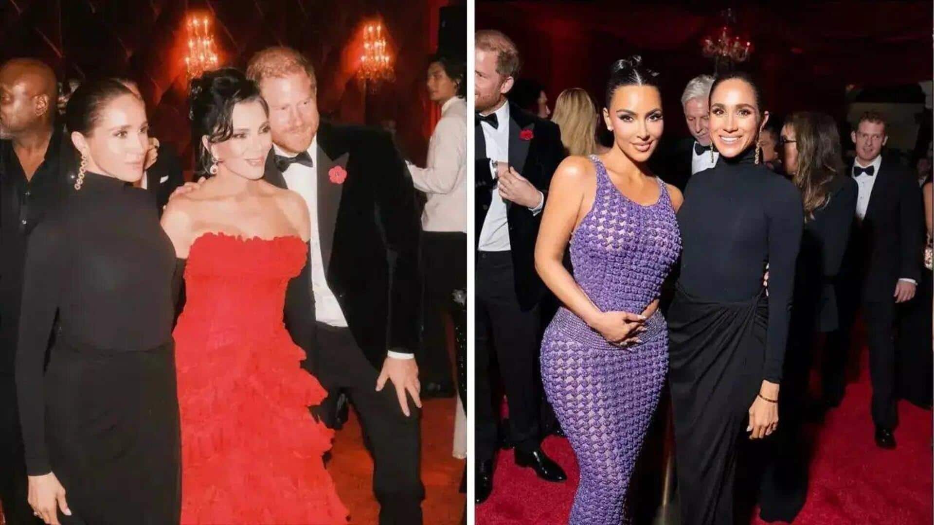Why Kris Jenner-Kim Kardashian deleted Harry-Meghan pics from birthday bash