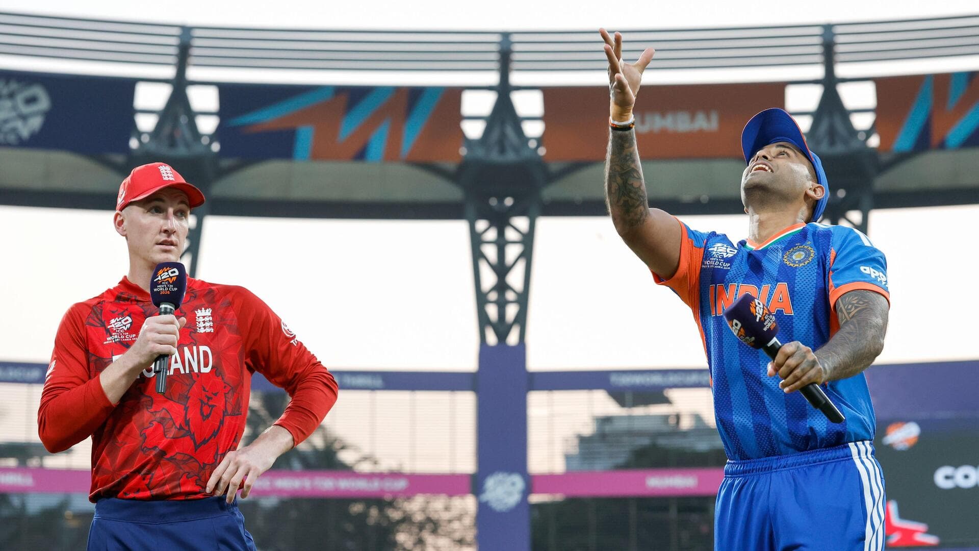 India down England in 2026 T20 World Cup semis: Stats