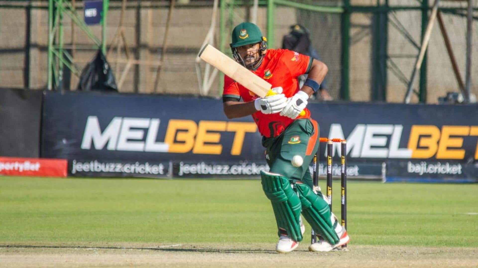 Yasir Ali's maiden T20I fifty versus Zimbabwe goes in vain