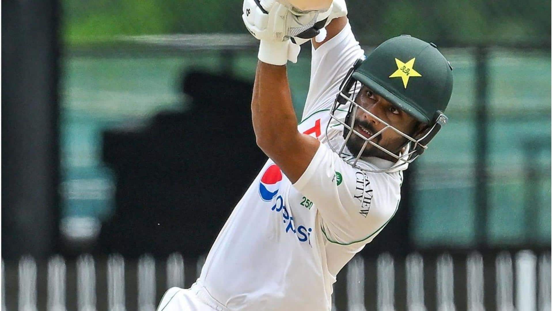 Saud Shakeel becomes first-ever batter with this feat in Tests
