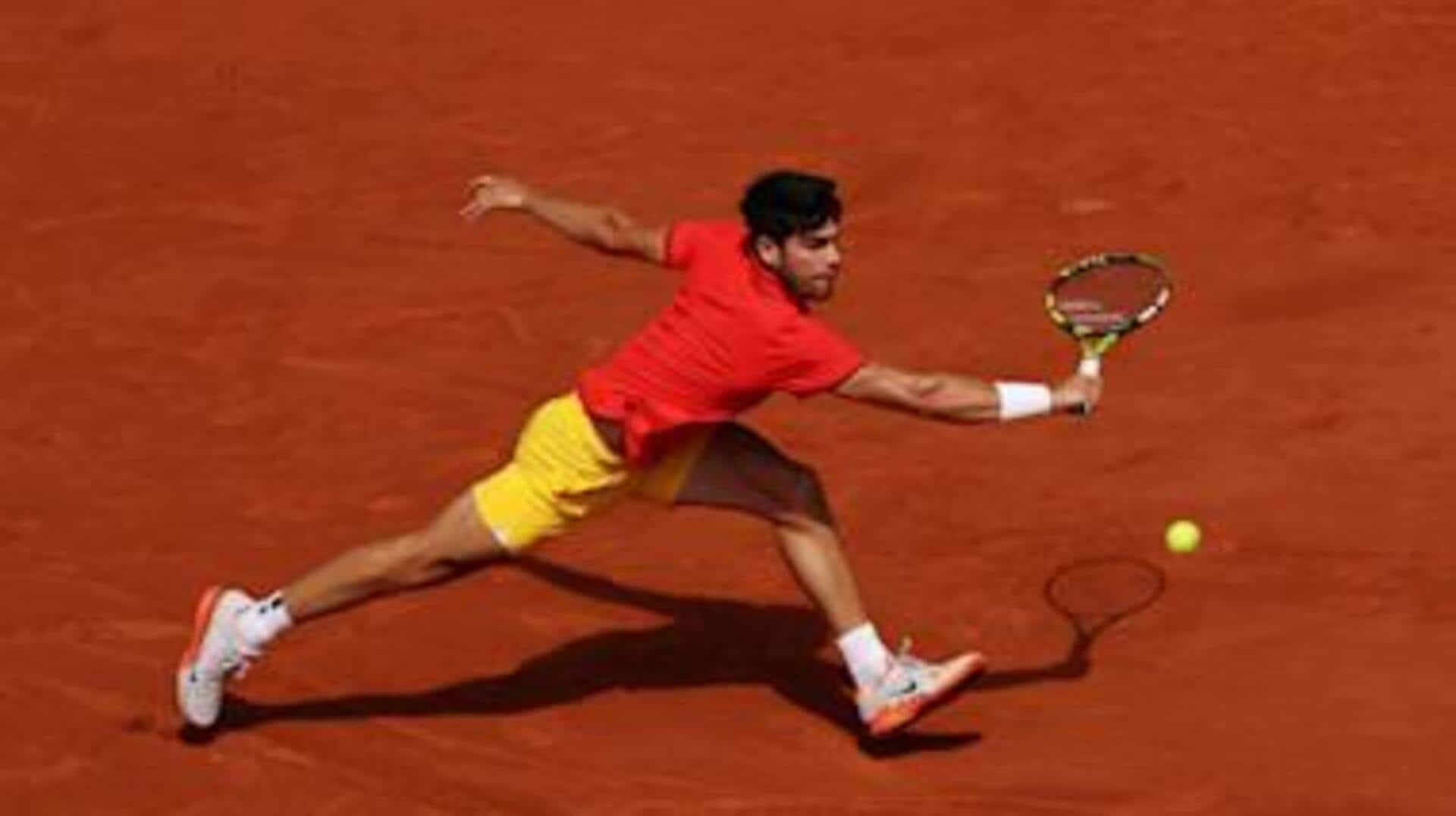 Carlos Alcaraz destroys racquet in anger following Cincinnati Open upset