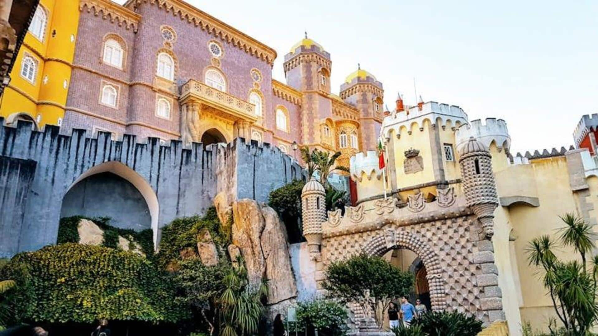 Enchanting castles of Sintra, Portugal