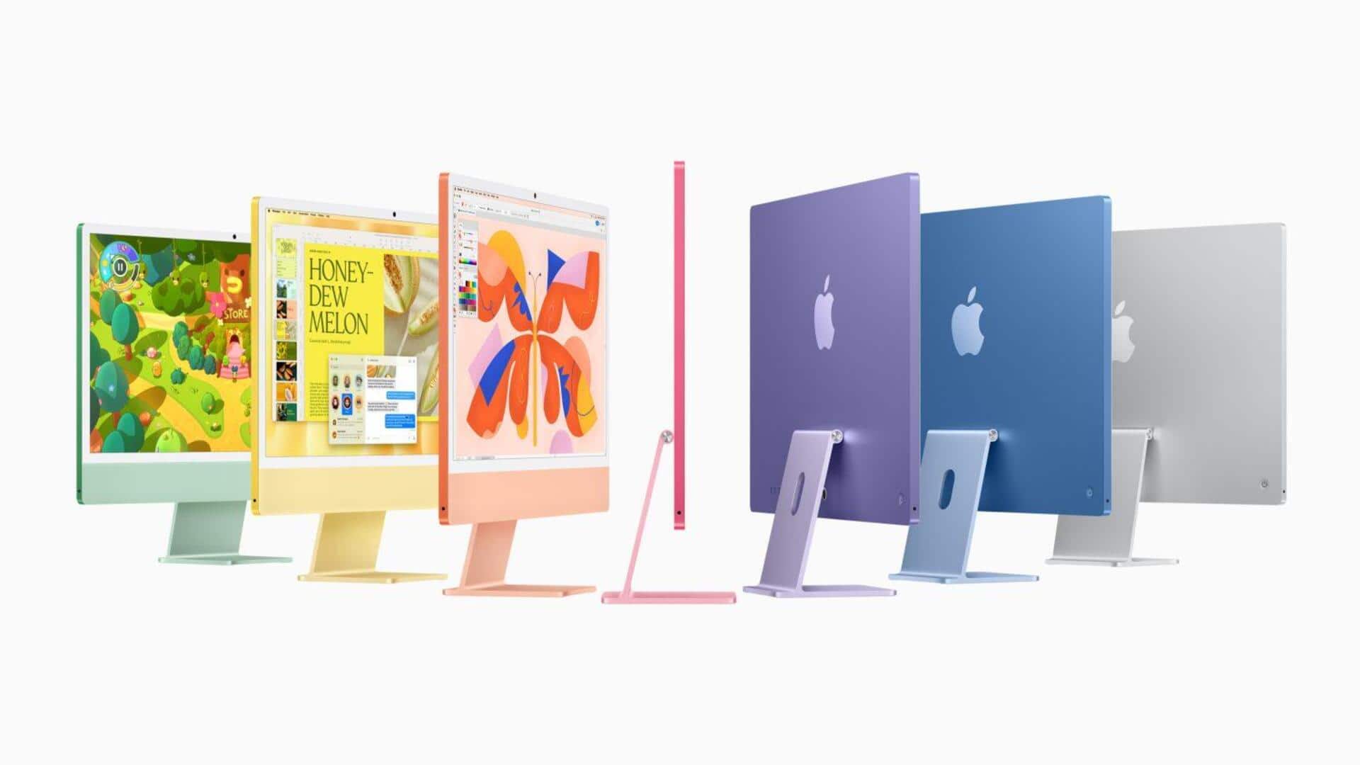 Apple's next iMac may get new color options