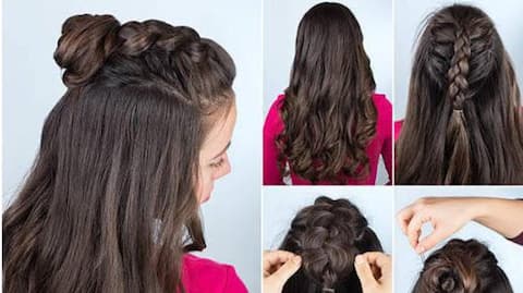 Gorgeous half-up hairstyles with minimal effort 