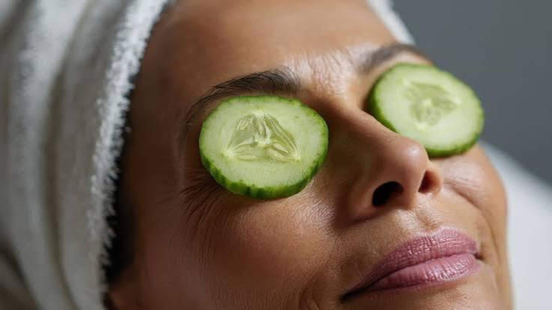 Do cucumbers really help reduce dark circles?