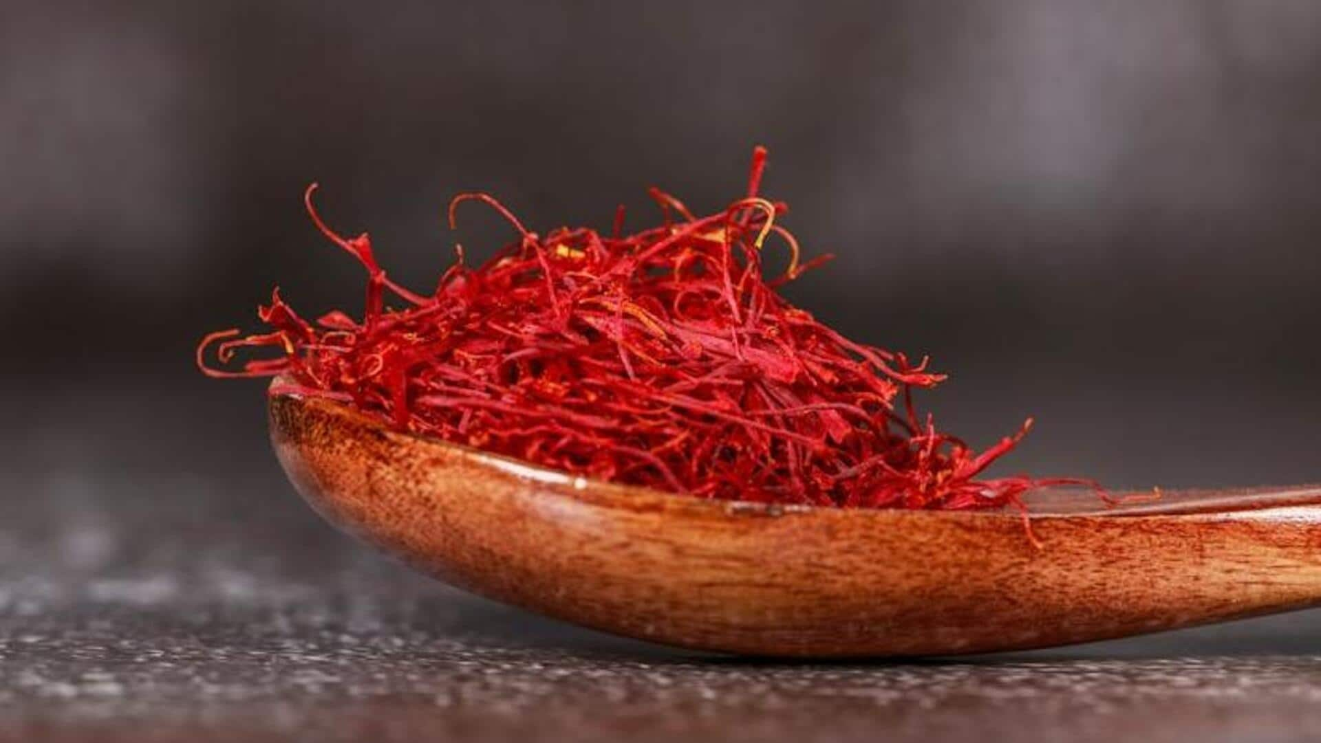 Savoring Kashmiri saffron in traditional desserts