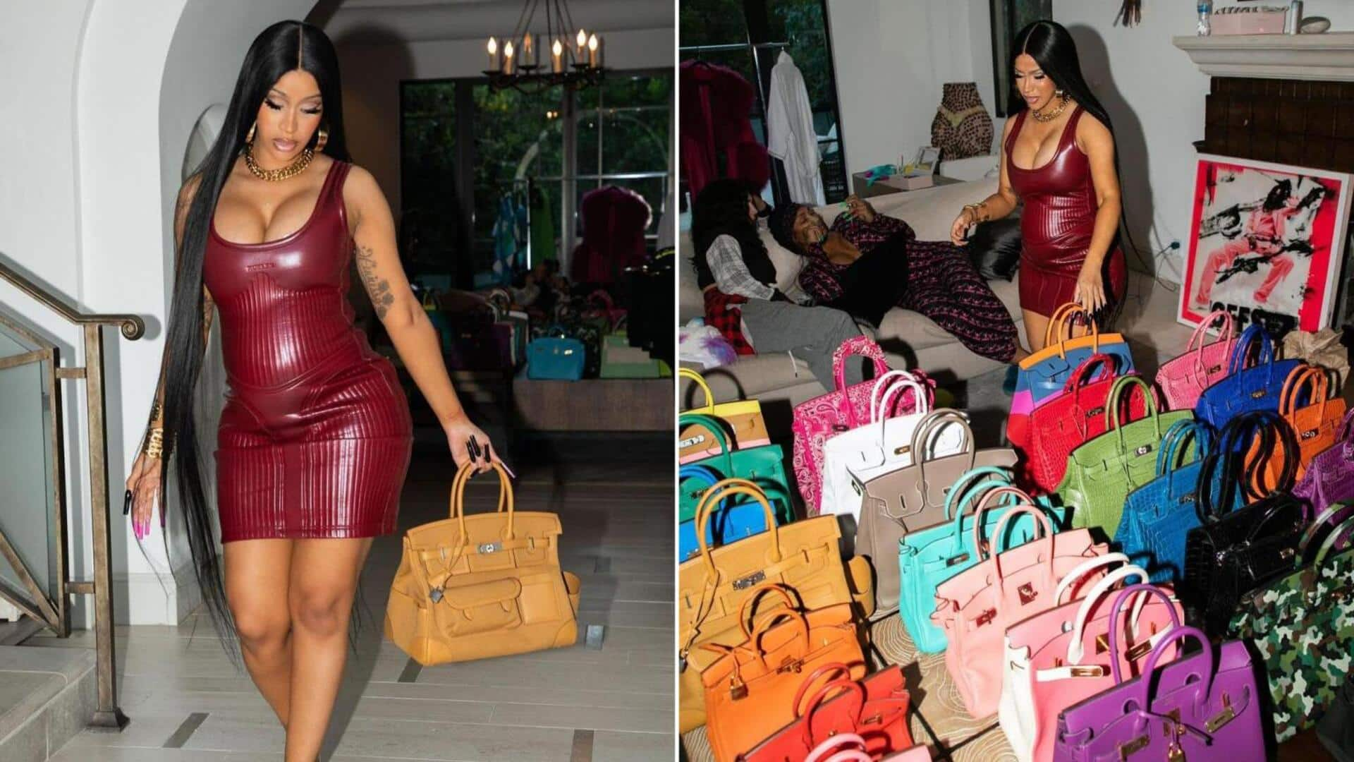 No space for $2M Hermes Birkin collection, Cardi B admits