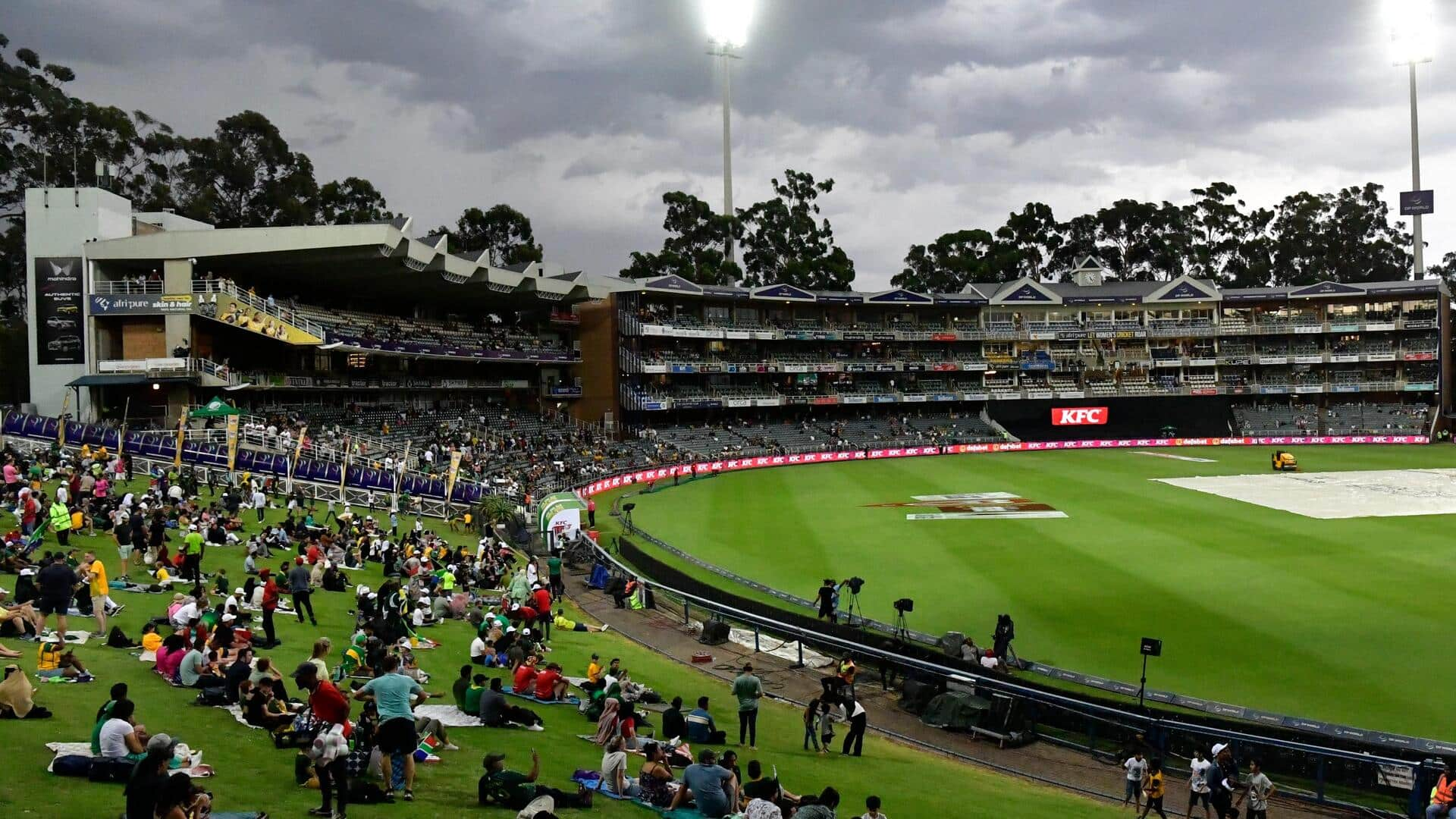 Rain disrupts final T20I between South Africa and Pakistan