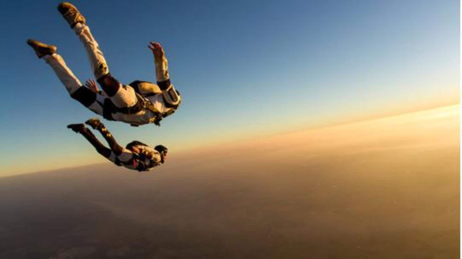 Skydiving lovers, here is your next epic jump 