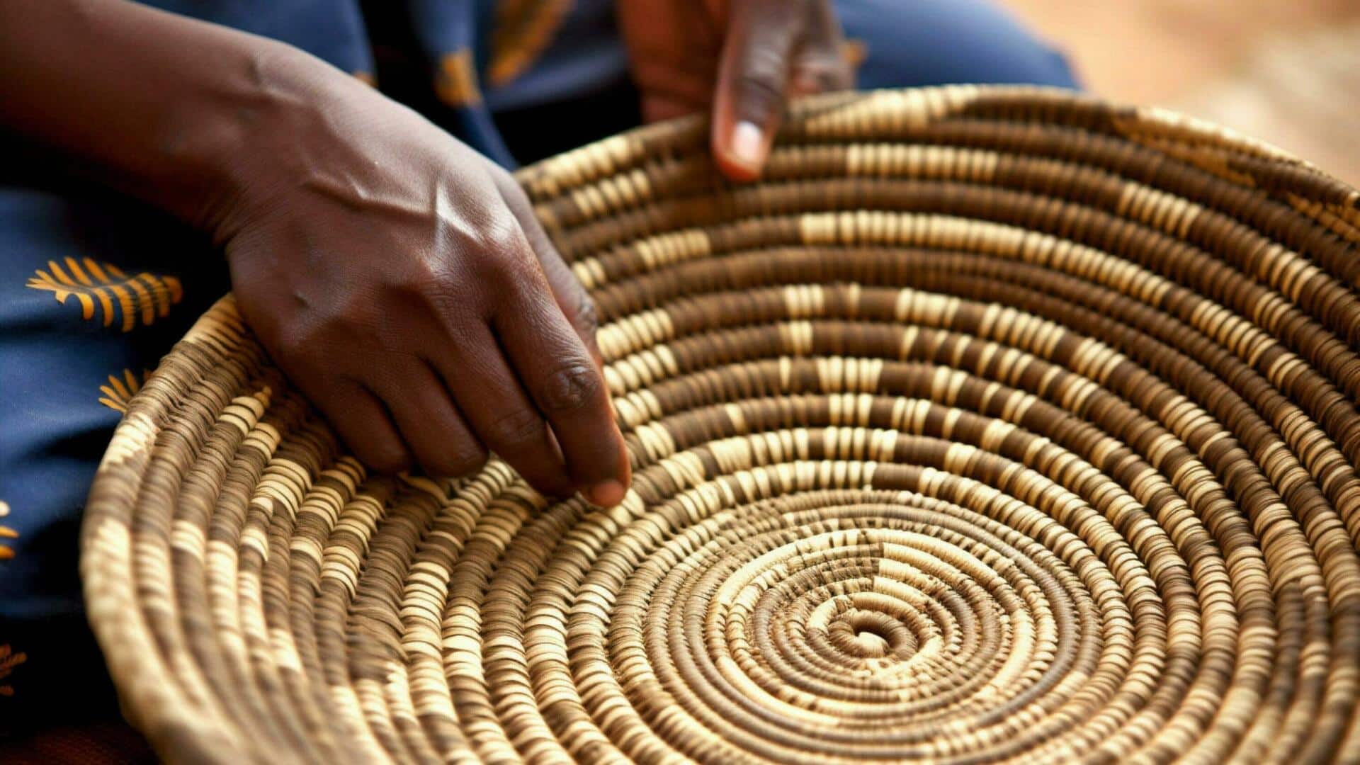 Why African basket weaving is gaining attention