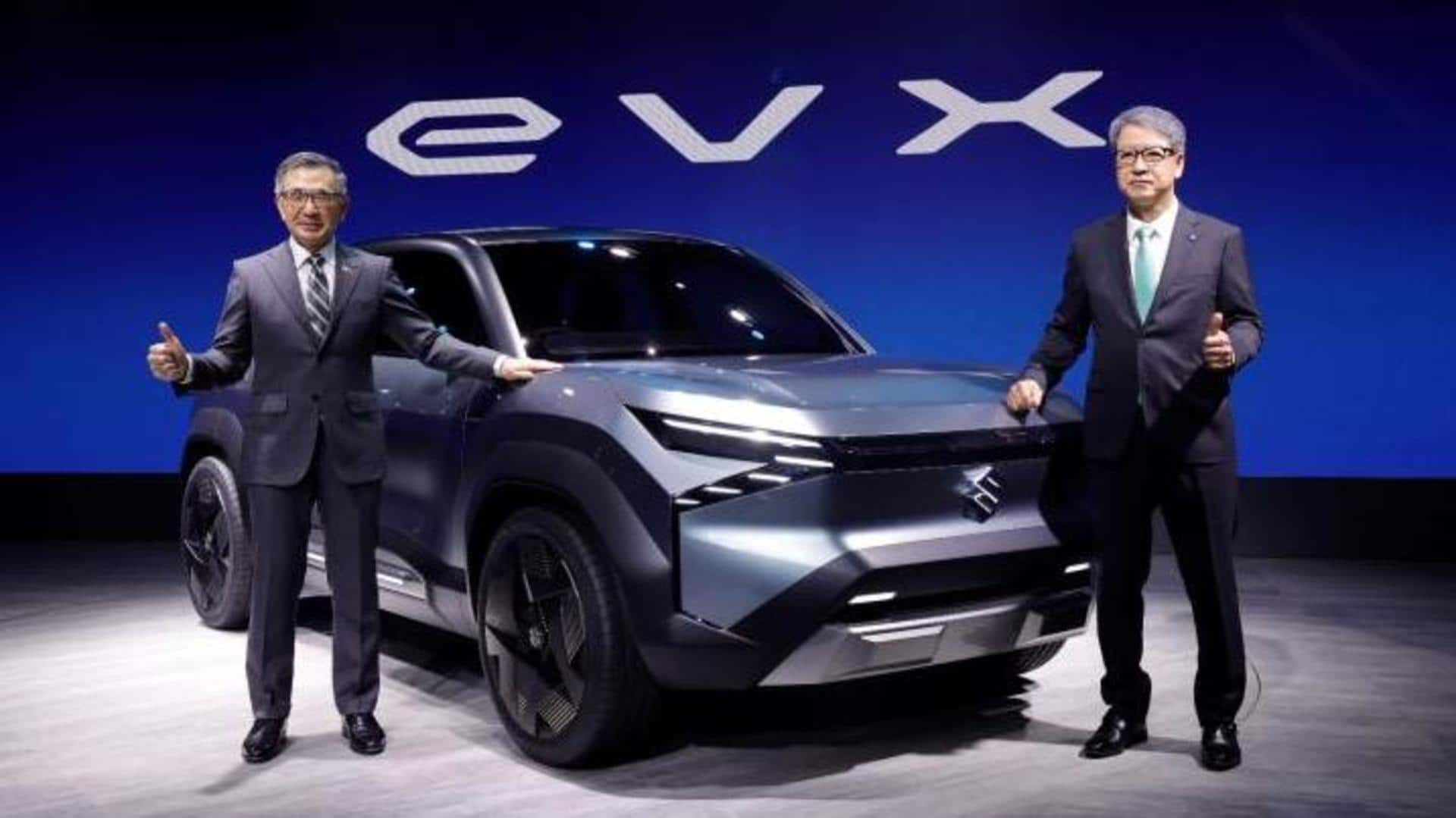 Maruti Suzuki eVX concept previews the brand's future EV