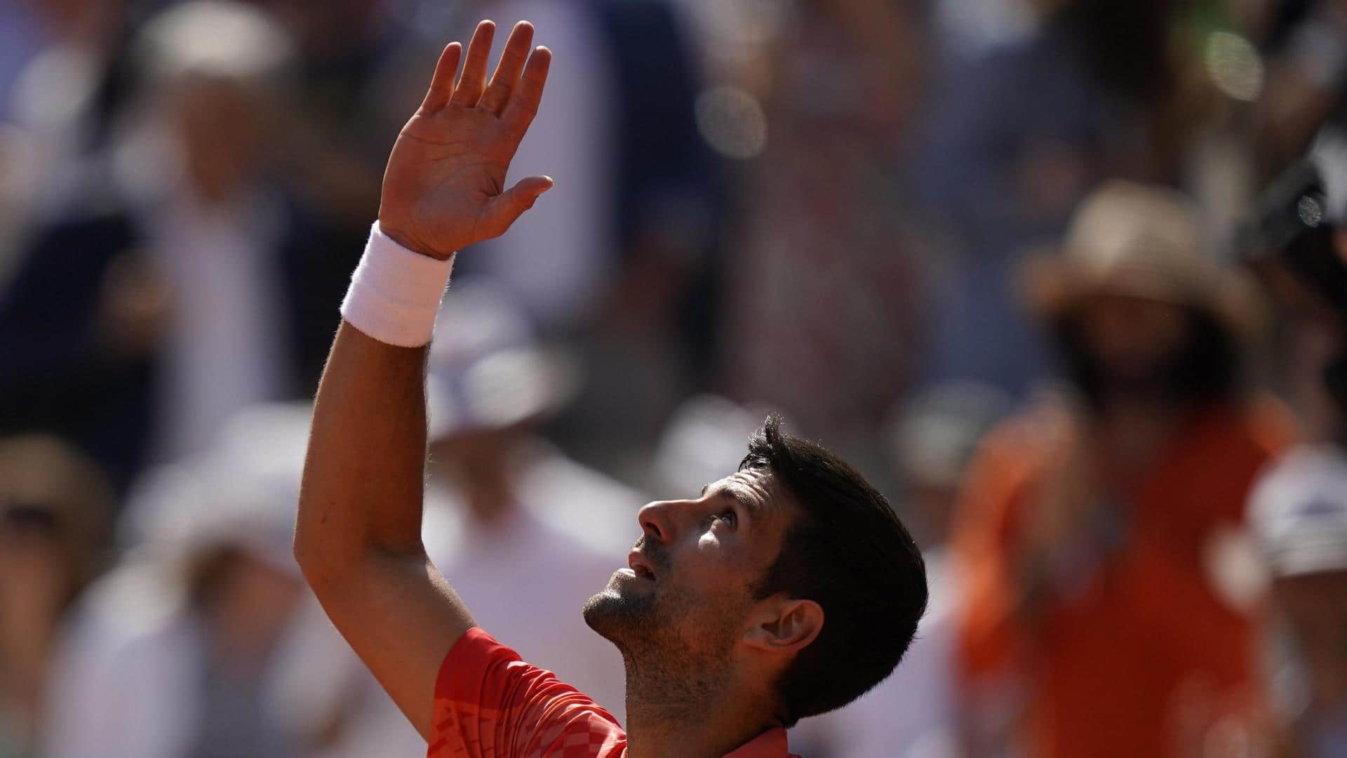 2023 French Open, Novak Djokovic reaches quarter-finals: Key stats
