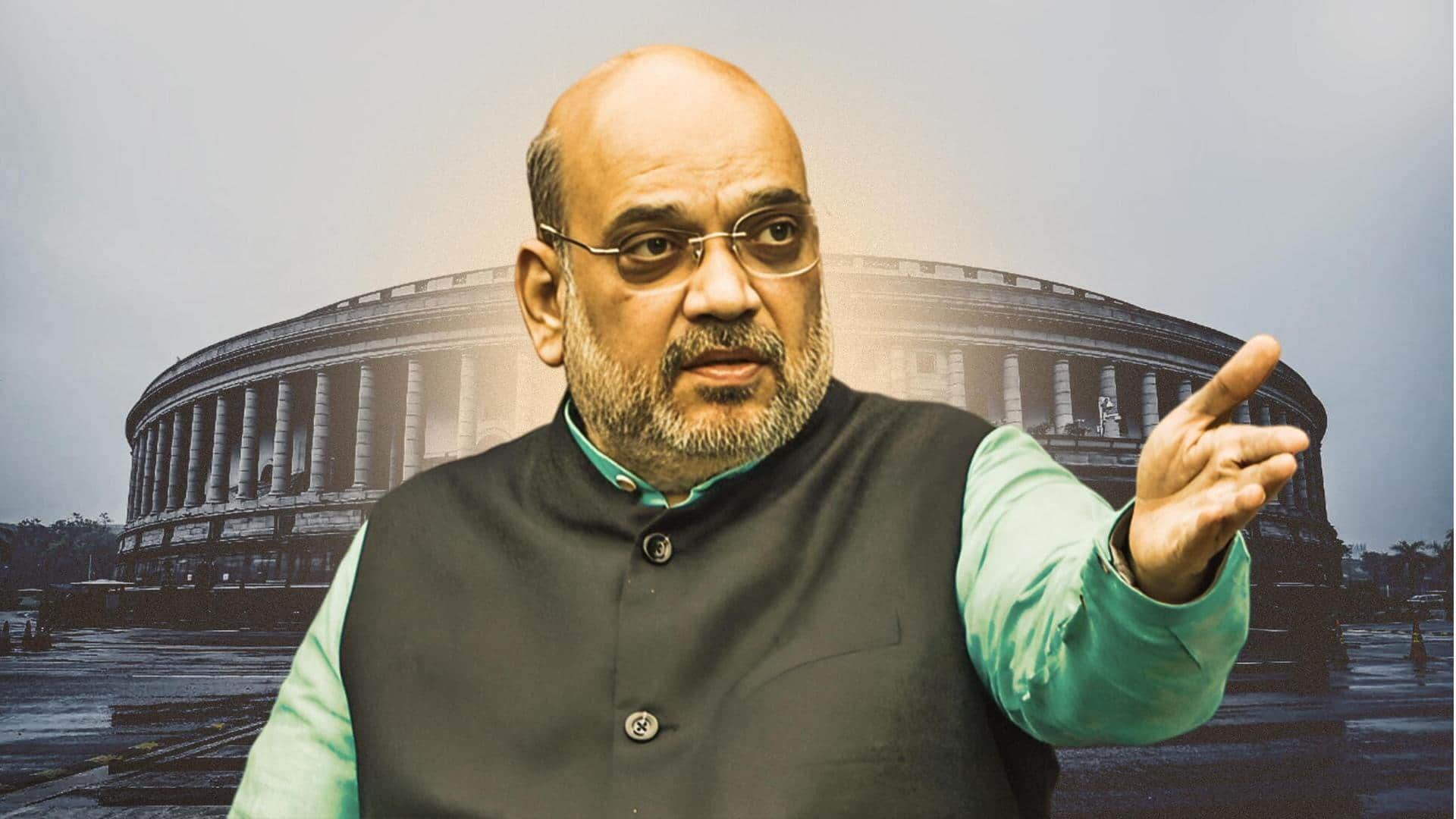 Shah available for just 1-day in Parliament for Manipur debate