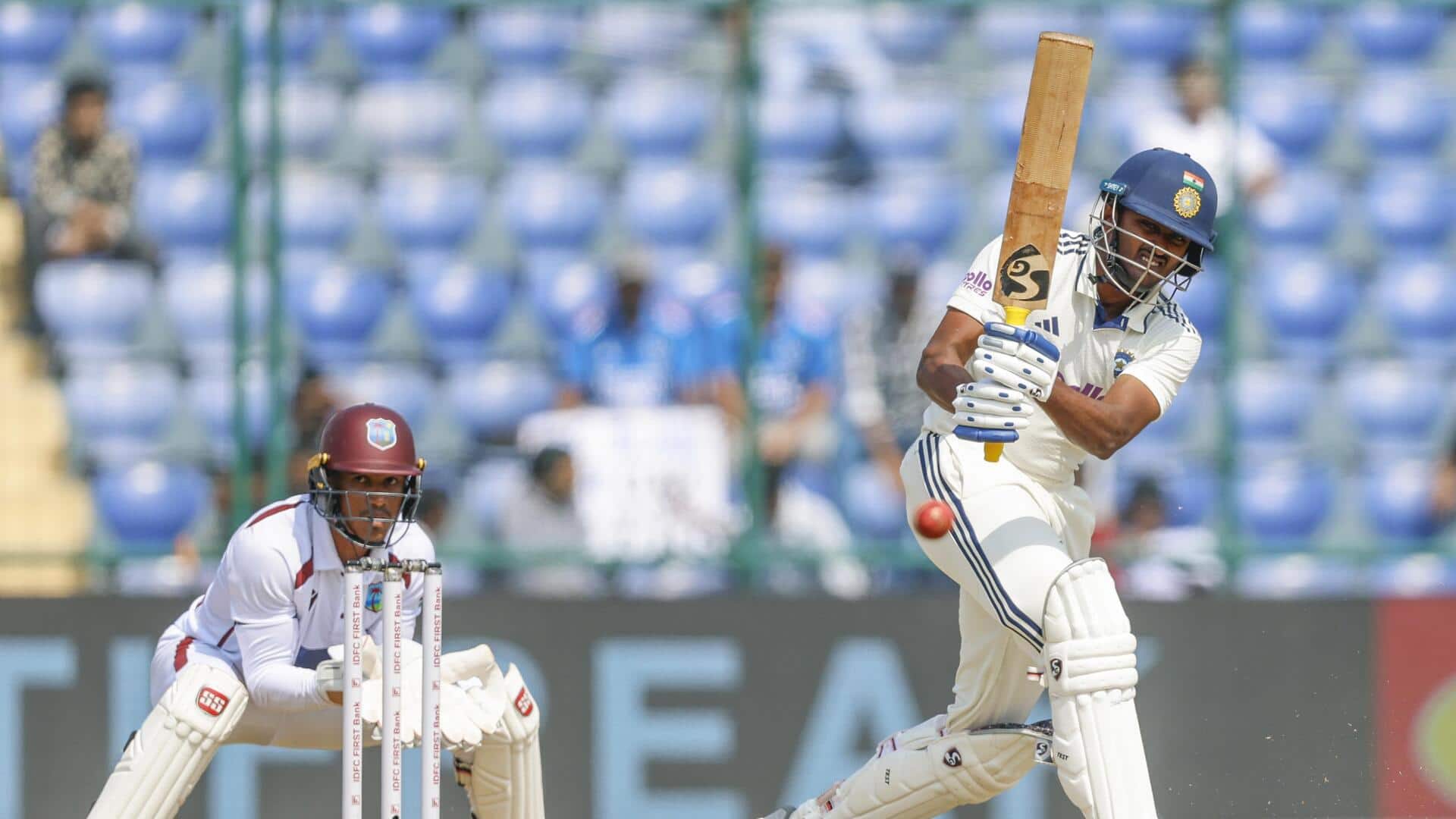 Sai Sudharsan misses out on his maiden Test ton Sai Sudharsan misses out on his maiden Test ton