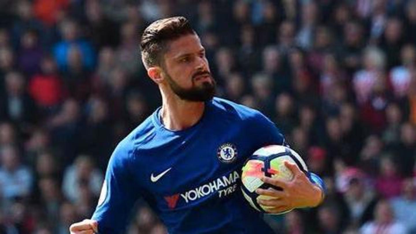 Giroud scored 39 goals for Chelsea, won numerous trophies Giroud scored 39 goals for Chelsea, won numerous trophies