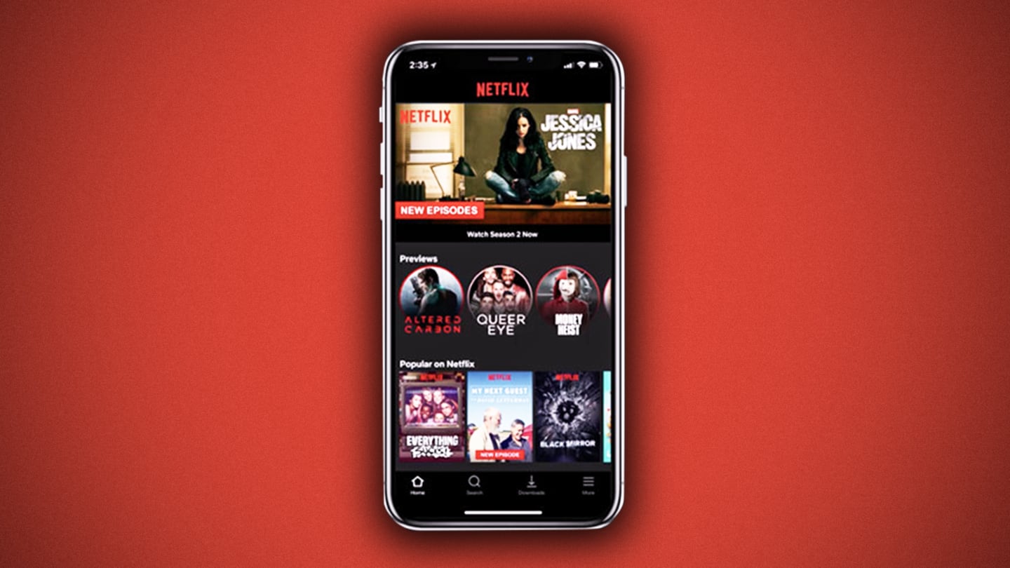 Netflix mobile will automatically download recommended content for offline viewing