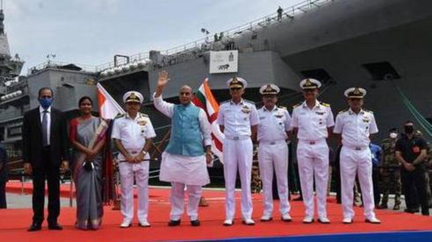Navy is combat-ready to tackle any challenge: Singh Navy is combat-ready to tackle any challenge: Singh