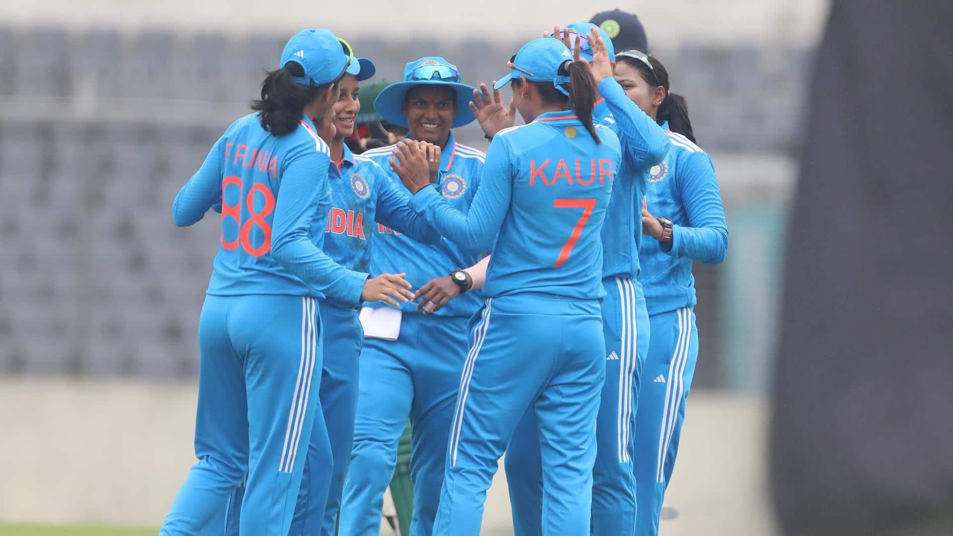 India bounce back to defeat Bangladesh in 2nd WODI: Stats