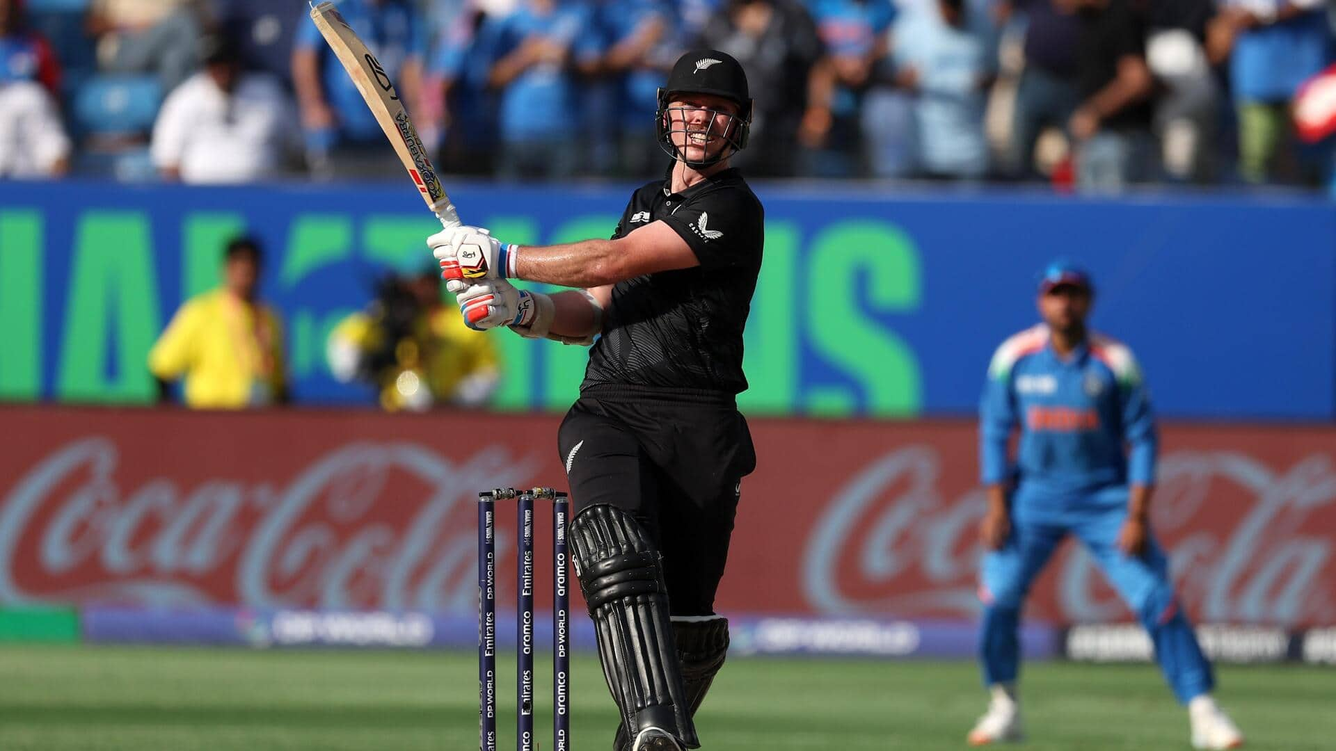 Daryl Mitchell, Michael Bracewell slam fifties in Champions Trophy final