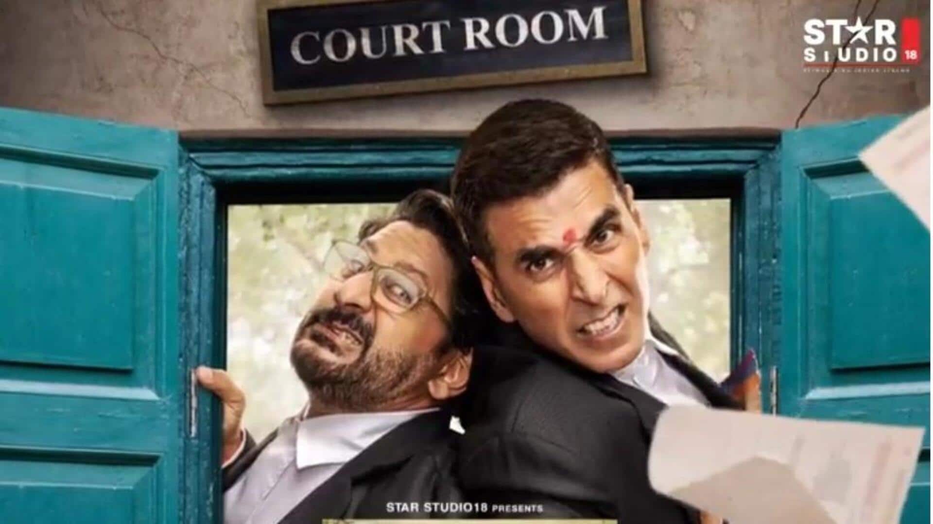 Double Jolly, double drama: Akshay-Arshad shine in 'Jolly LLB-3' poster