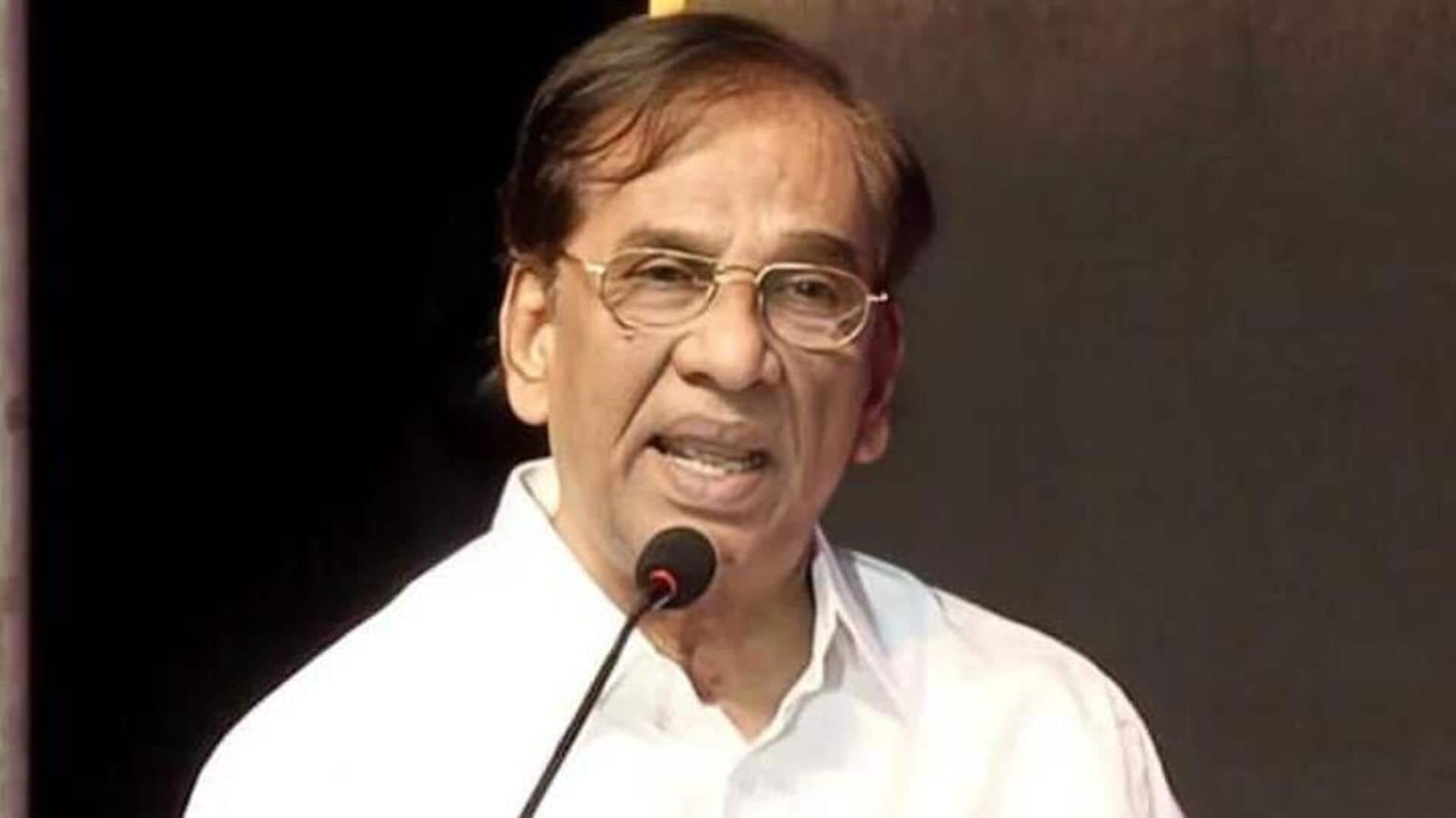 Veteran Tamil producer-actor K Rajan (85) dies by suicide