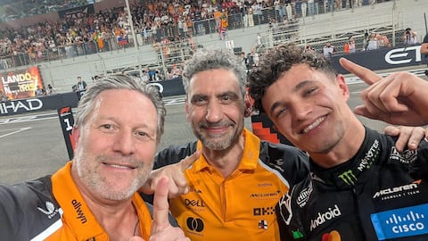 'It's incredible': Lando Norris after winning his maiden F1 title