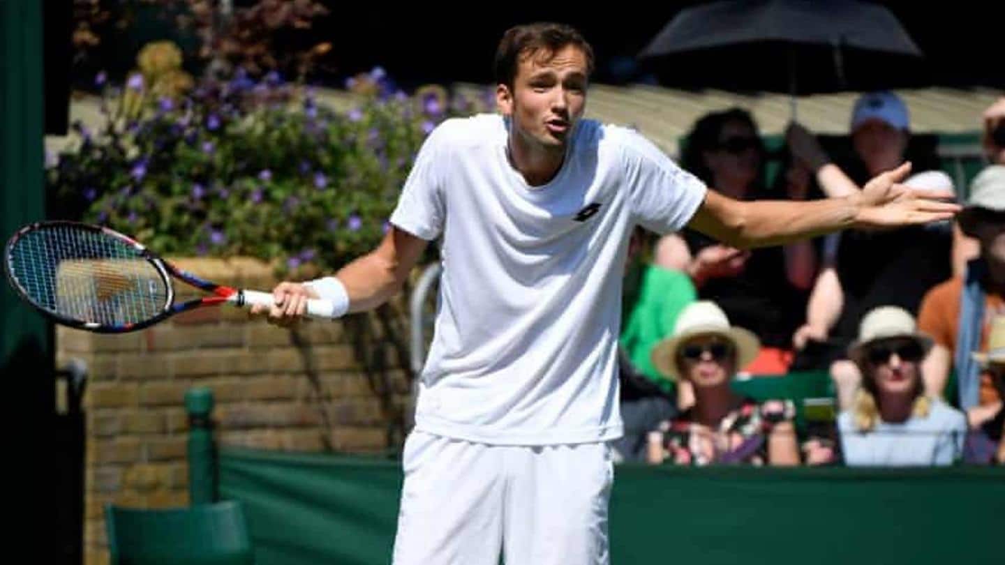 How does Medvedev fare at Wimbledon? How does Medvedev fare at Wimbledon?
