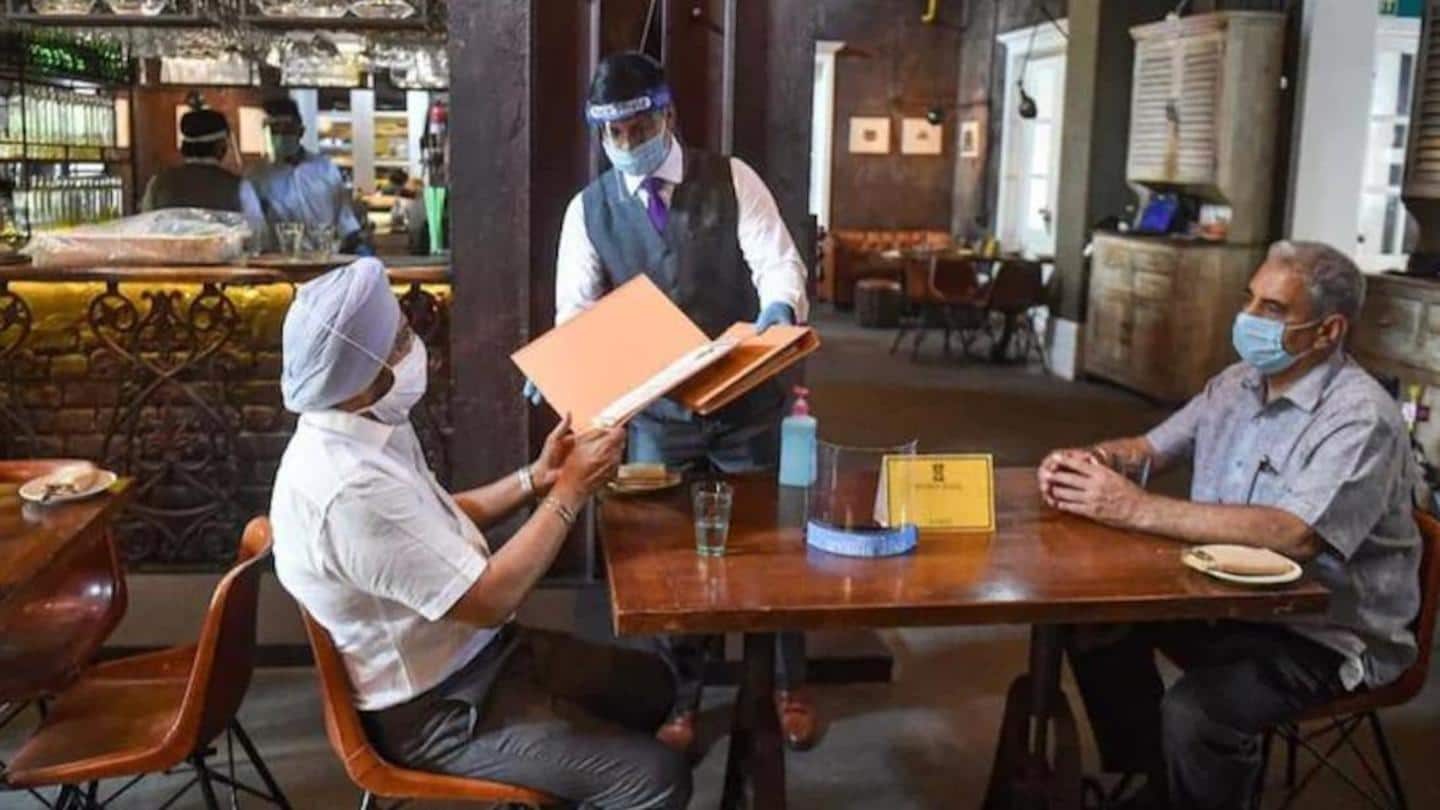 Restaurants, gyms can function with 50% capacity outside containment zones Restaurants, gyms can function with 50% capacity outside containment zones
