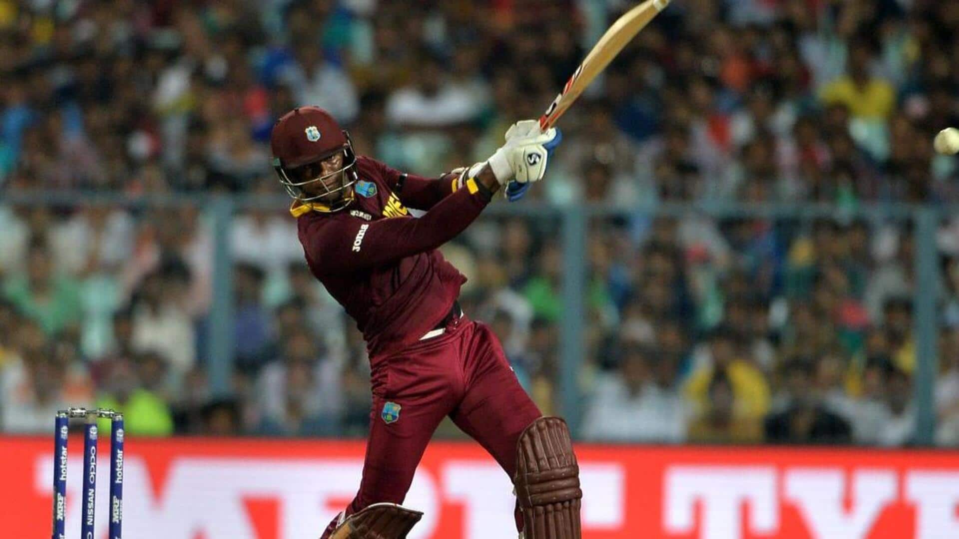 WI batters with most runs in a T20 WC edition