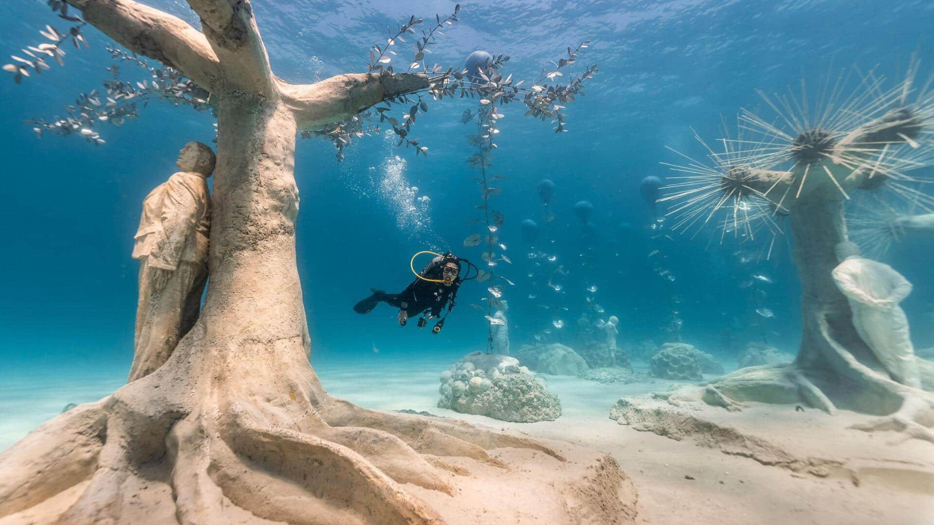 Dive into the Grenada Underwater Sculpture Park