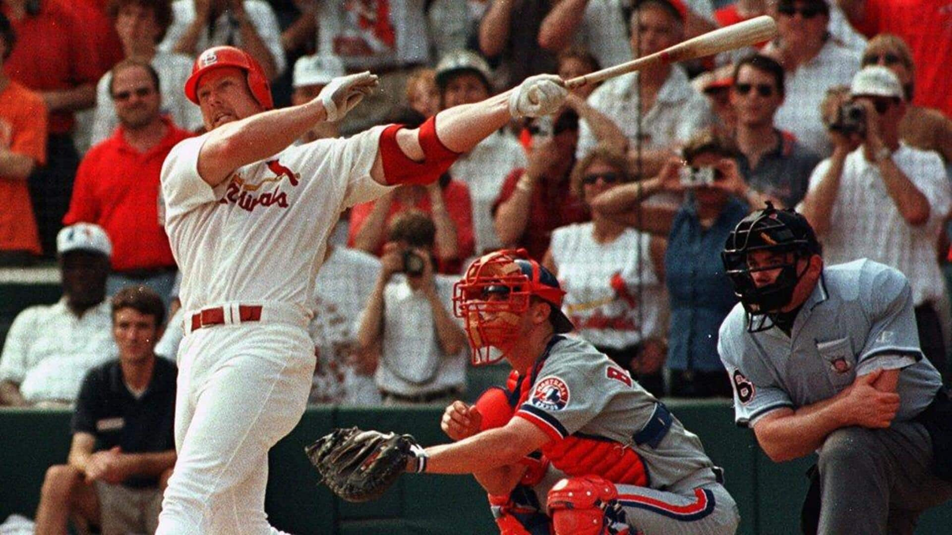 #ThisDayThatYear: Mark McGwire set baseball's new home run standard (1998)