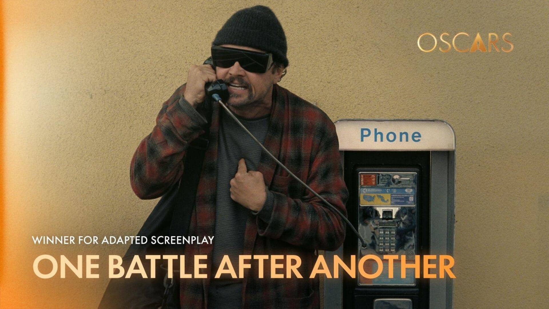 'One Battle After Another': Paul Thomas Anderson wins first Oscar  