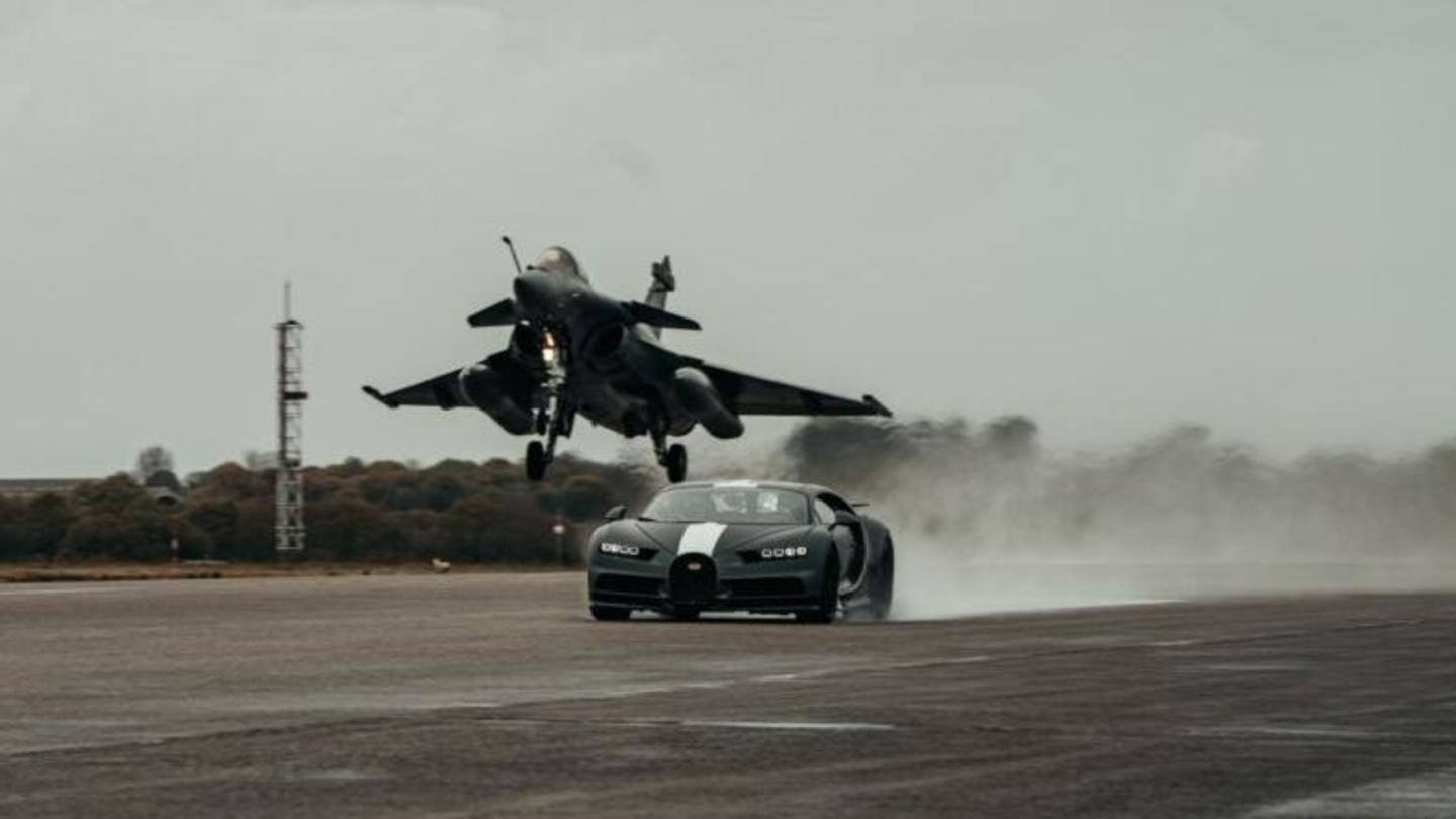 The Chiron reached 400km/h in roughly 30 seconds The Chiron reached 400km/h in roughly 30 seconds